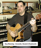 Guy Manning in the studio 2002 (courtesy)